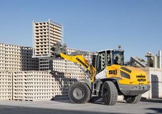 Pale gommate Liebherr L 518 Stereo