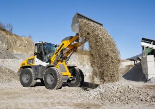 Pale gommate Liebherr L 518 Stereo