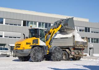 Pale gommate Liebherr L 518 Stereo