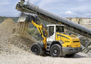 Pale gommate Liebherr L 524