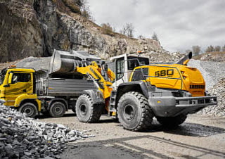 Pale gommate Liebherr L 580 XPower
