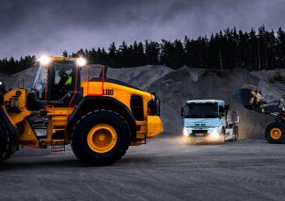 Pale gommate Volvo L180 