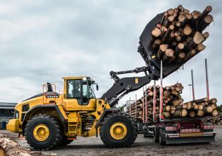 Pale gommate Volvo L220H 