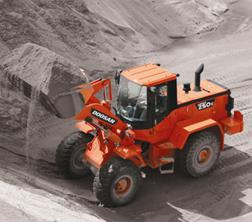 Pale gommate Doosan Mega 250 V