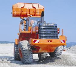 Pale gommate Doosan Mega 300 V