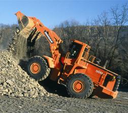 Pale gommate Doosan Mega 500 V