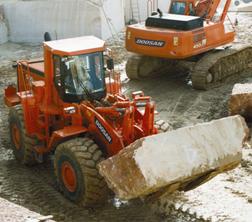 Pale gommate Doosan Mega 500 V