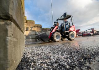 Pale gommate Manitou MLA 2-25 H