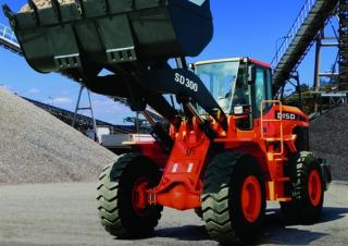 Pale gommate Doosan SD300