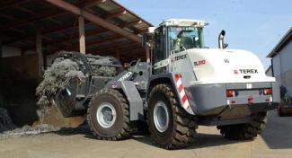 Pale gommate Terex TL 310