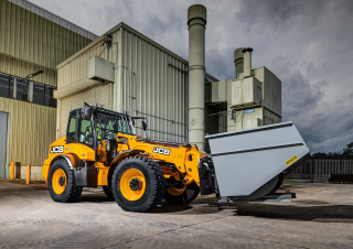 Pale gommate JCB TM320 S