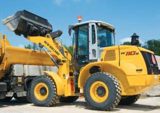 Pale gommate New Holland W110B