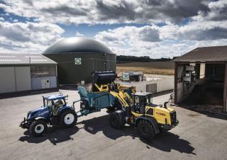 Pale gommate New Holland W170D LR