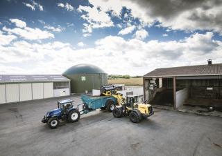 Pale gommate New Holland W170D LR