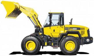 Pale gommate Komatsu WA200-5