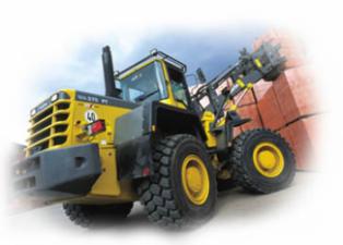Pale gommate Komatsu WA270-3 active