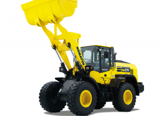 Pale gommate Komatsu WA270-8E0