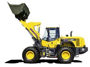 Pale gommate Komatsu WA320-7
