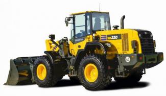 Pale gommate Komatsu WA320-7