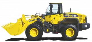 Pale gommate Komatsu WA320PZ-6