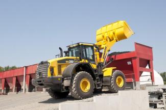 Pale gommate Komatsu WA380-7