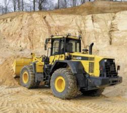 Pale gommate Komatsu WA430-6E0