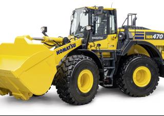 Pale gommate Komatsu WA470-8E0