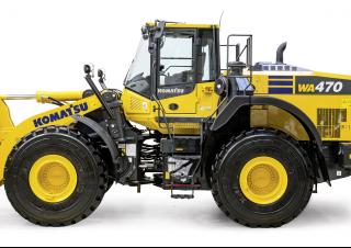 Pale gommate Komatsu WA470-8E0