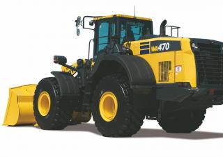 Pale gommate Komatsu WA470-8E0