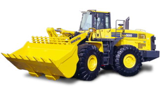Pale gommate Komatsu WA500-6