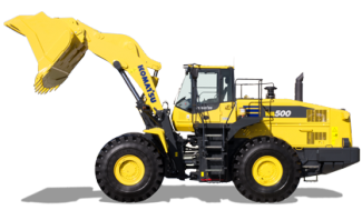 Pale gommate Komatsu WA500-7