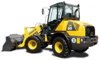 Pale gommate Komatsu WA80-6