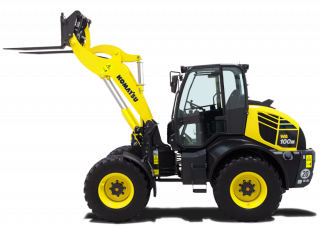 Pale gommate Komatsu WA100M-8E0