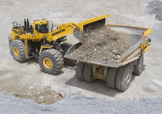 Pale gommate Komatsu WA1200-6
