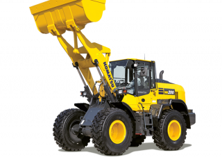Pale gommate Komatsu WA200-8E0