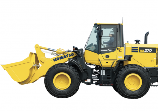 Pale gommate Komatsu WA270-7