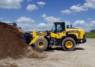 Pale gommate Komatsu WA270-8E0