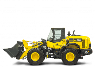 Pale gommate Komatsu WA270-8E0