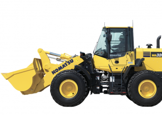 Pale gommate Komatsu WA320-7