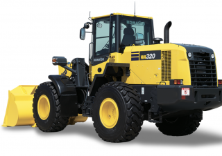 Pale gommate Komatsu WA320-7