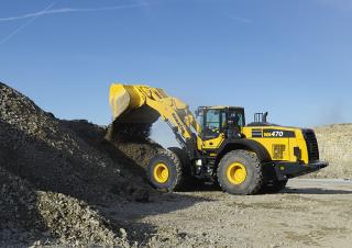 Pale gommate Komatsu WA470-8E0