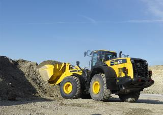 Pale gommate Komatsu WA470-8E0