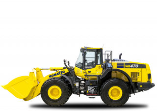 Pale gommate Komatsu WA470-8E0