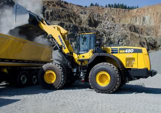 Pale gommate Komatsu WA480-8E0