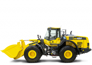 Pale gommate Komatsu WA480-8E0