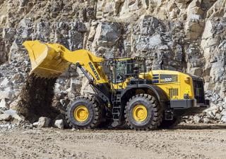Pale gommate Komatsu WA500-8E0