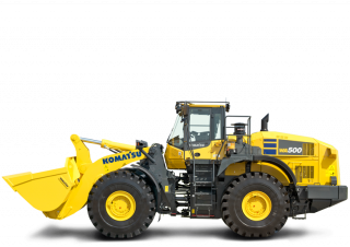 Pale gommate Komatsu WA500-8E0