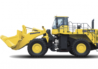 Pale gommate Komatsu WA600-6