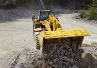 Pale gommate Komatsu WA600-8E0