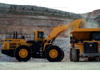 Pale gommate Komatsu WA800-3